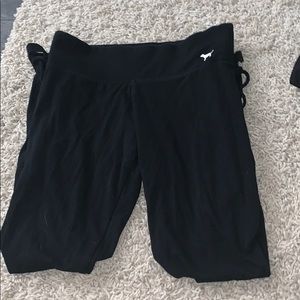 Black full length leggings